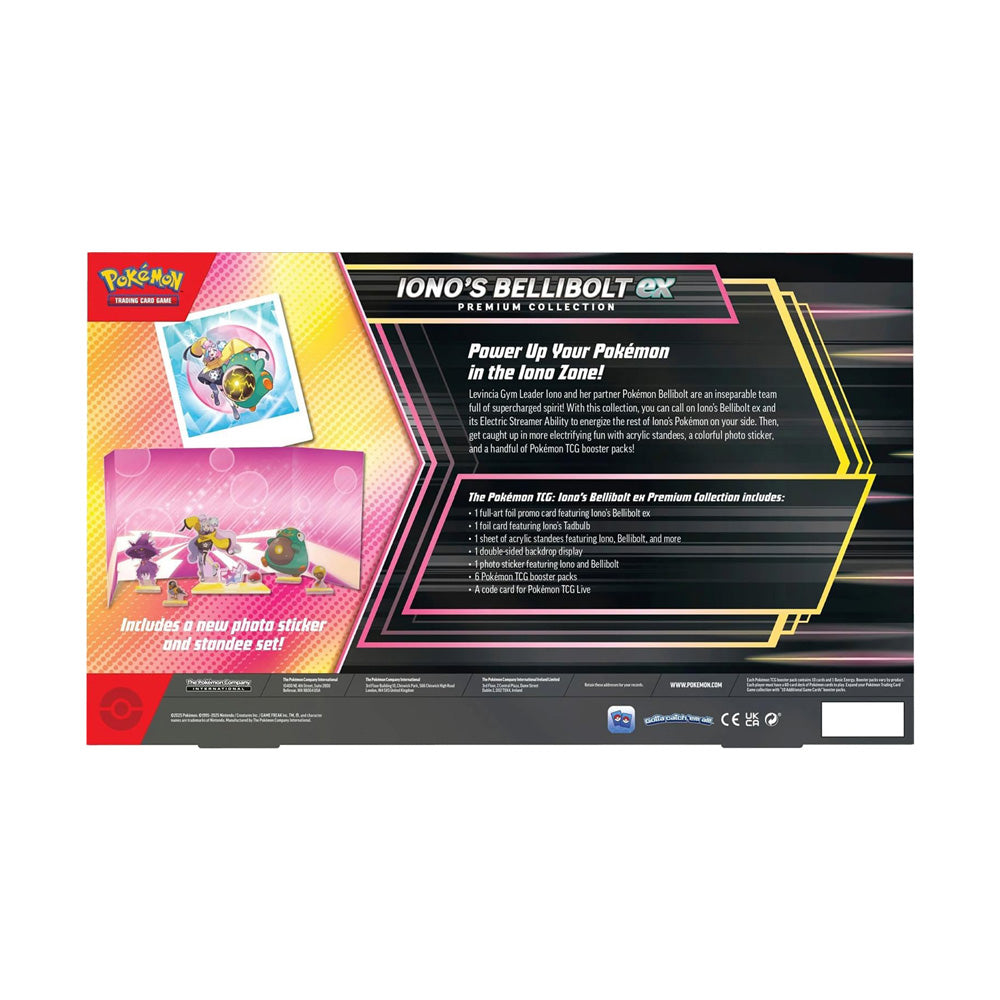 Pokémon TCG: Iono’s Bellibolt ex Premium Collection Box