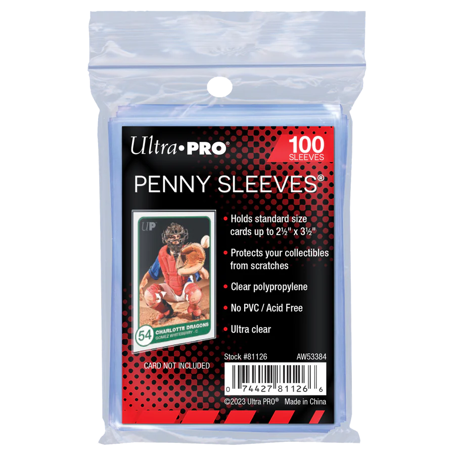 2.5" x 3.5" Soft Trading Card Penny Sleeves