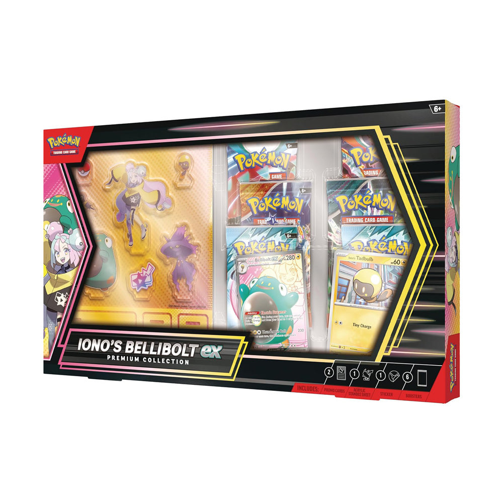 Pokémon TCG: Iono’s Bellibolt ex Premium Collection Box