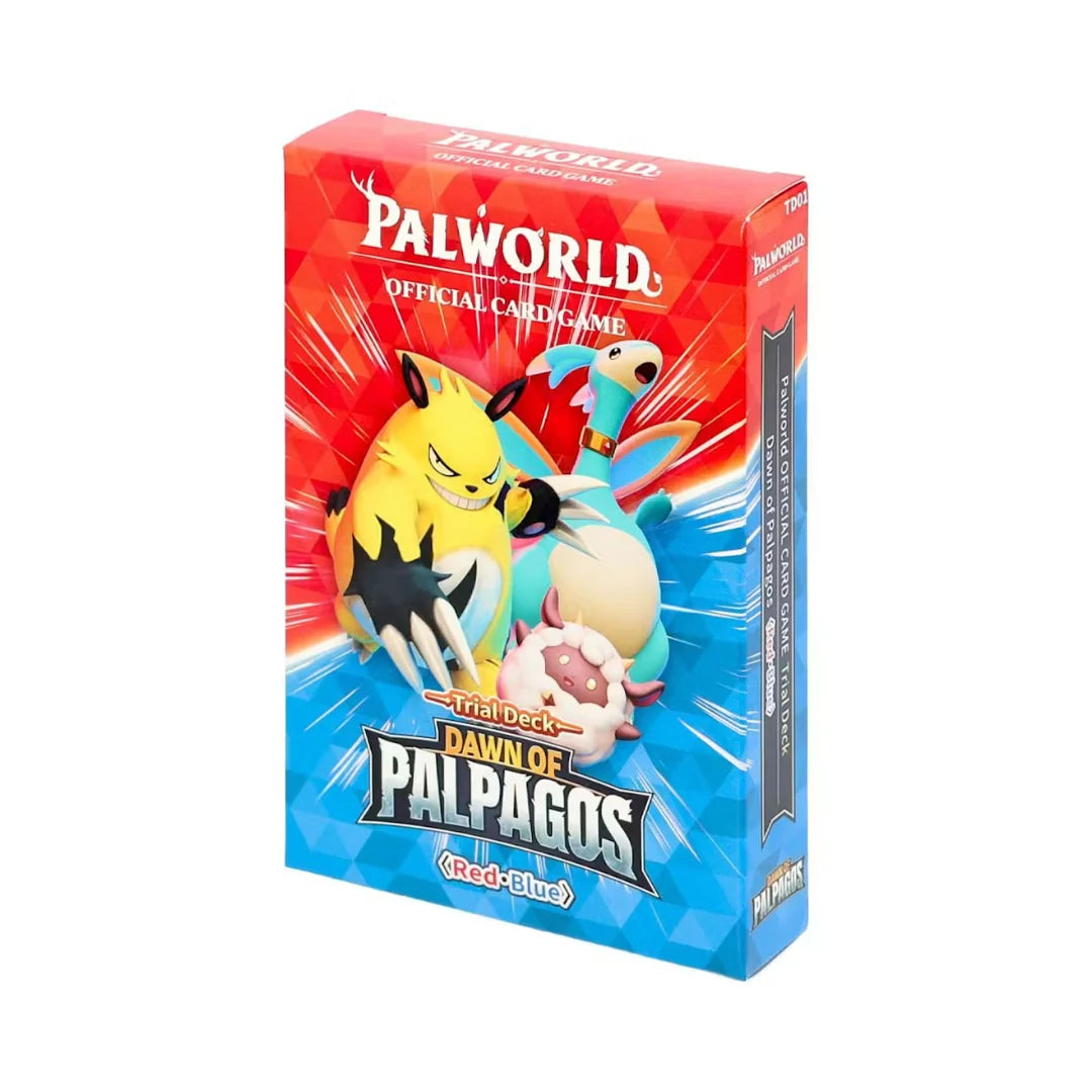 (PRE-ORDER) Palworld OCG: Dawn of Palpagos - Trial Deck Blue & Red