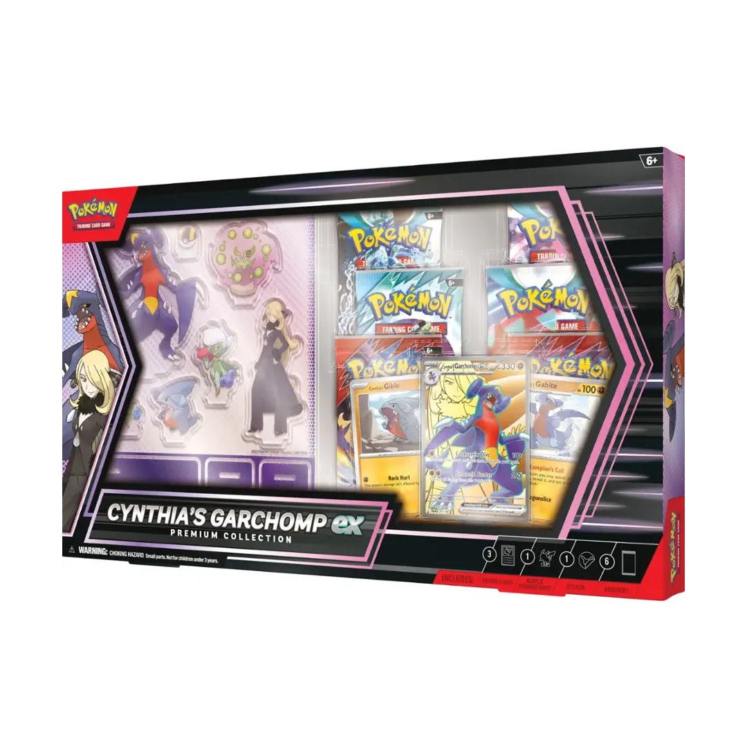 Pokémon TCG: Cynthia's Garchomp ex Premium Collection Box