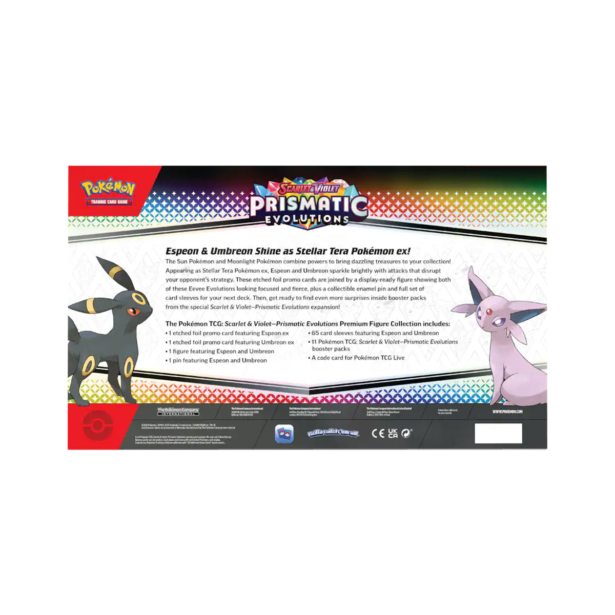 Pokémon TCG: Prismatic Evolutions Premium Figure Collection