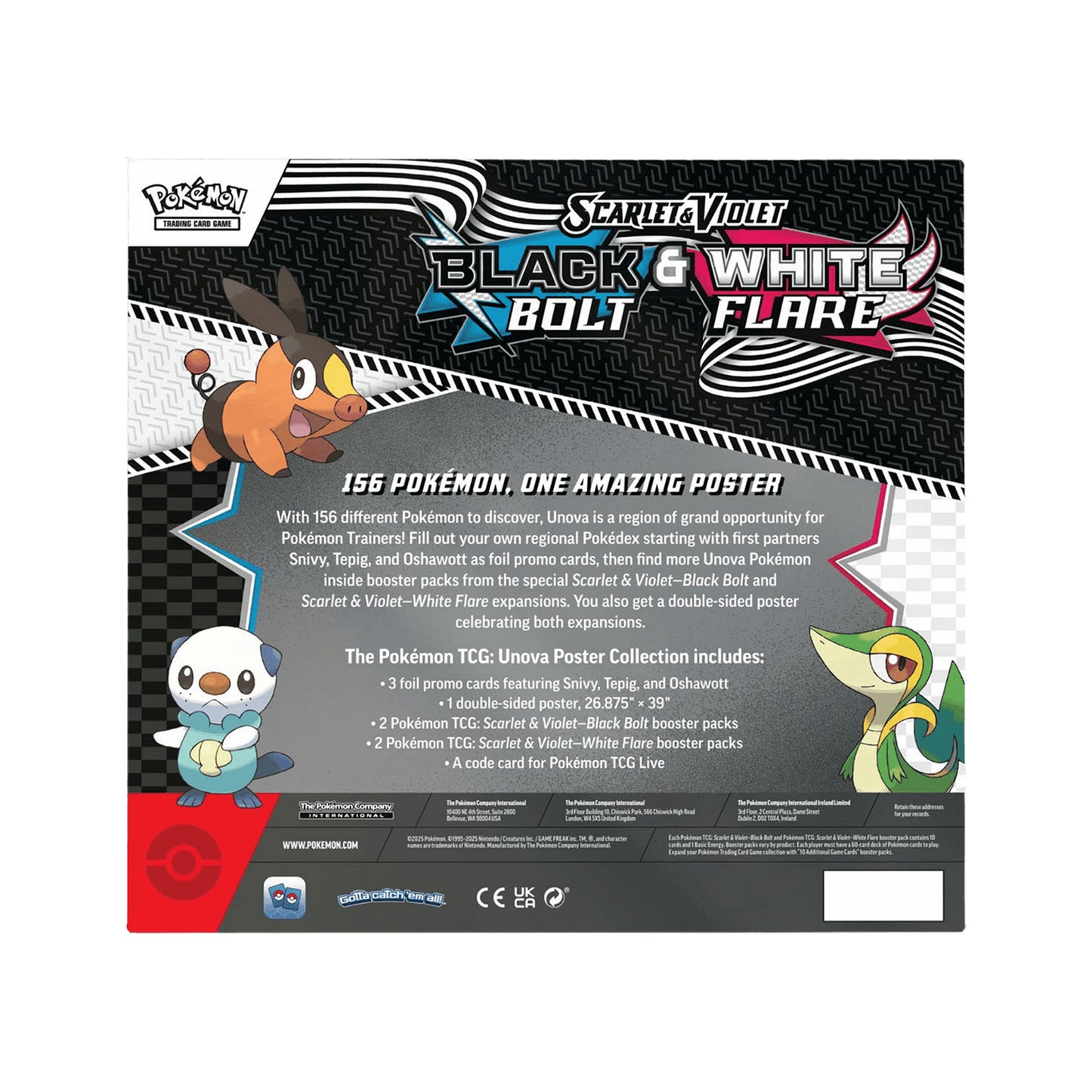 Pokémon TCG: Unova Poster Collection