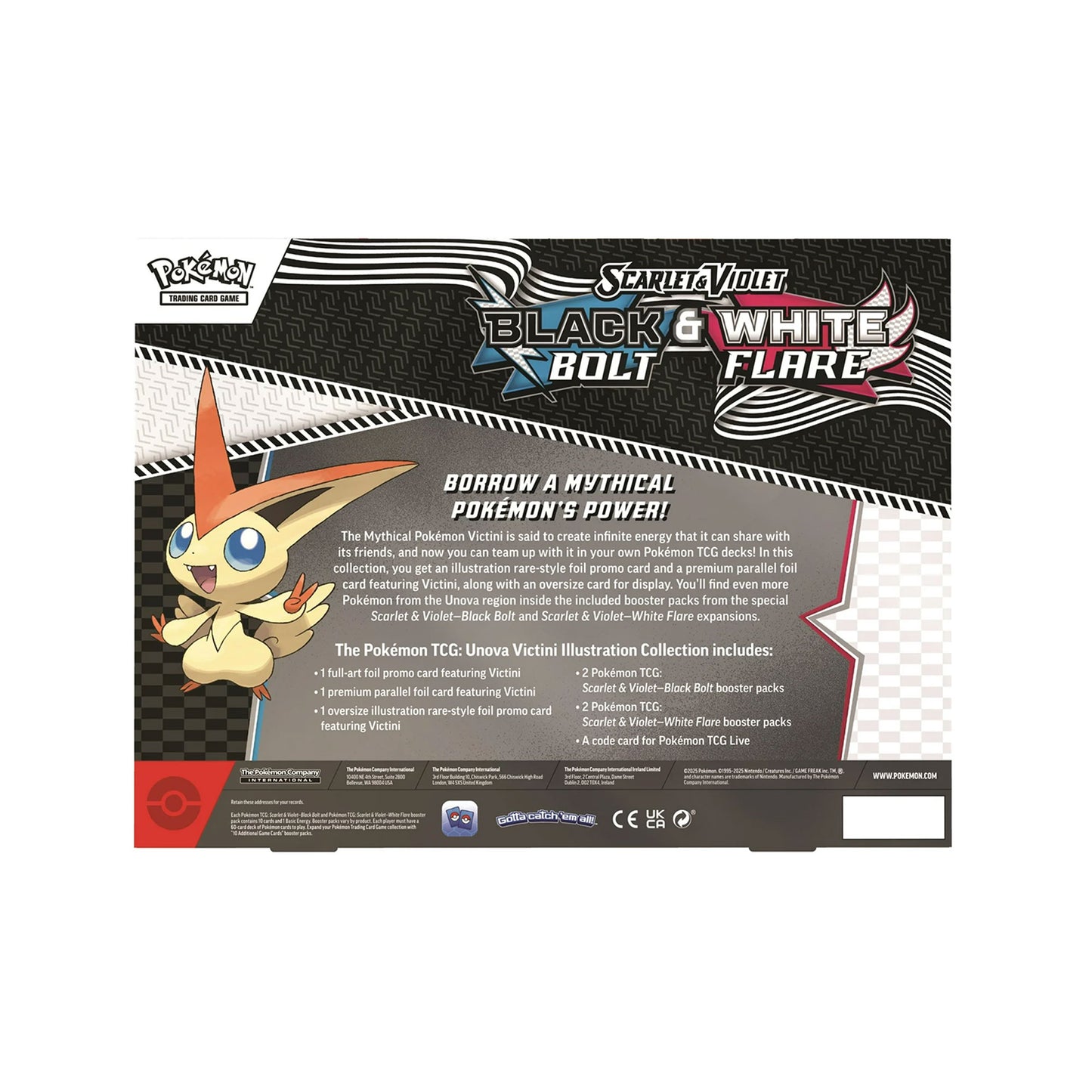 Pokémon TCG: Unova Victini Illustration Collection