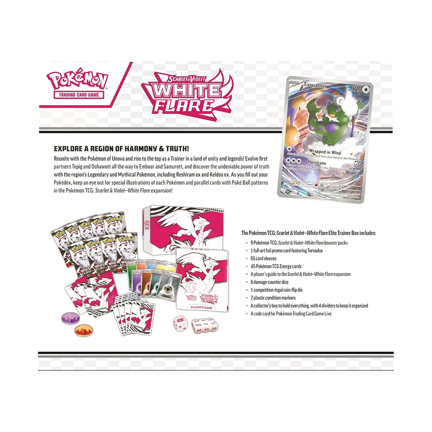 Pokémon TCG: White Flare Elite Trainer Box (ETB)