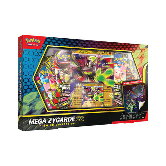 Pokémon TCG: Mega Evolution Chaos Rising Mega Zygarde ex Premium Collection