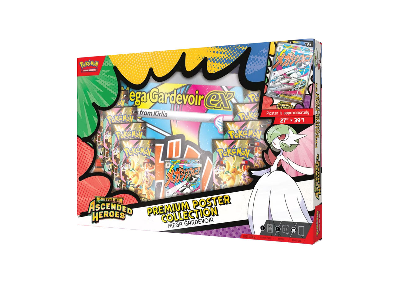 Pokémon TCG: Mega Evolution Ascended Heroes Premium Poster Collection