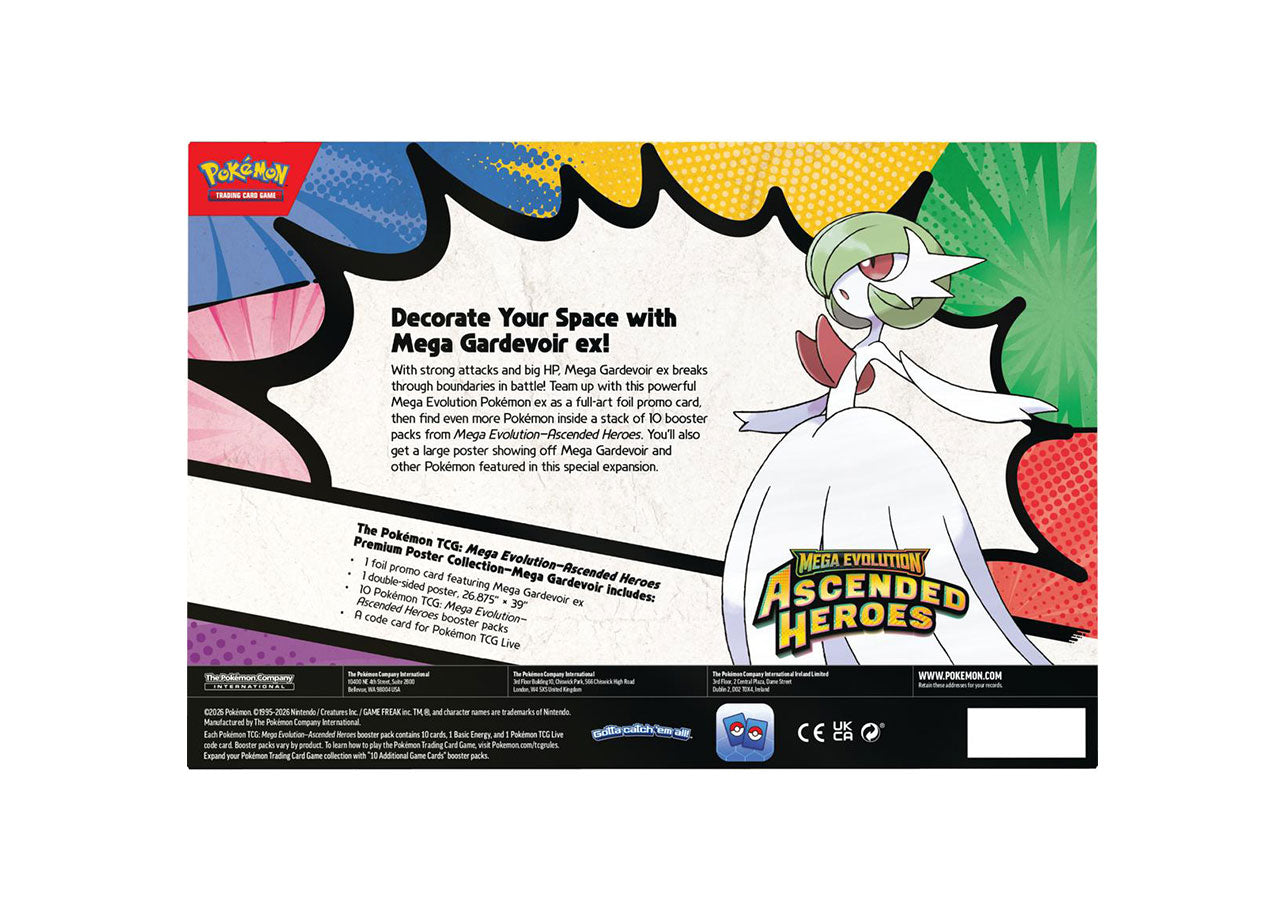 Pokémon TCG: Mega Evolution Ascended Heroes Premium Poster Collection
