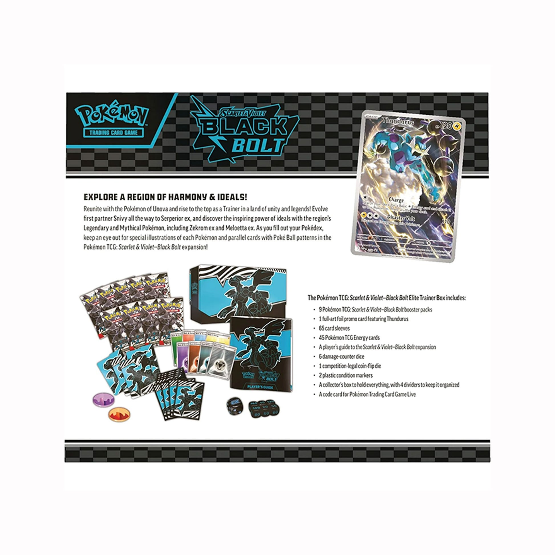 Pokmon TCG: Black Bolt Elite Trainer Box (ETB) Poke FL Pokmon TCG: Black Bolt Elite Trainer Box (ETB) Poke FL