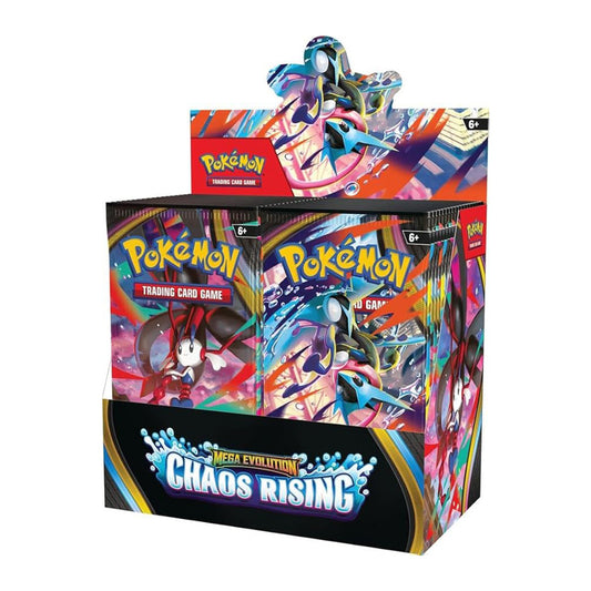 Pokémon TCG: Mega Evolution Chaos Rising Booster Box
