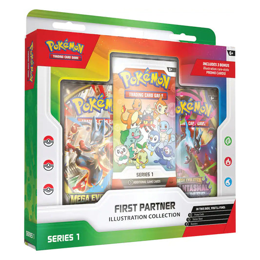 Pokémon TCG: First Partners Illustration Collection Series 1