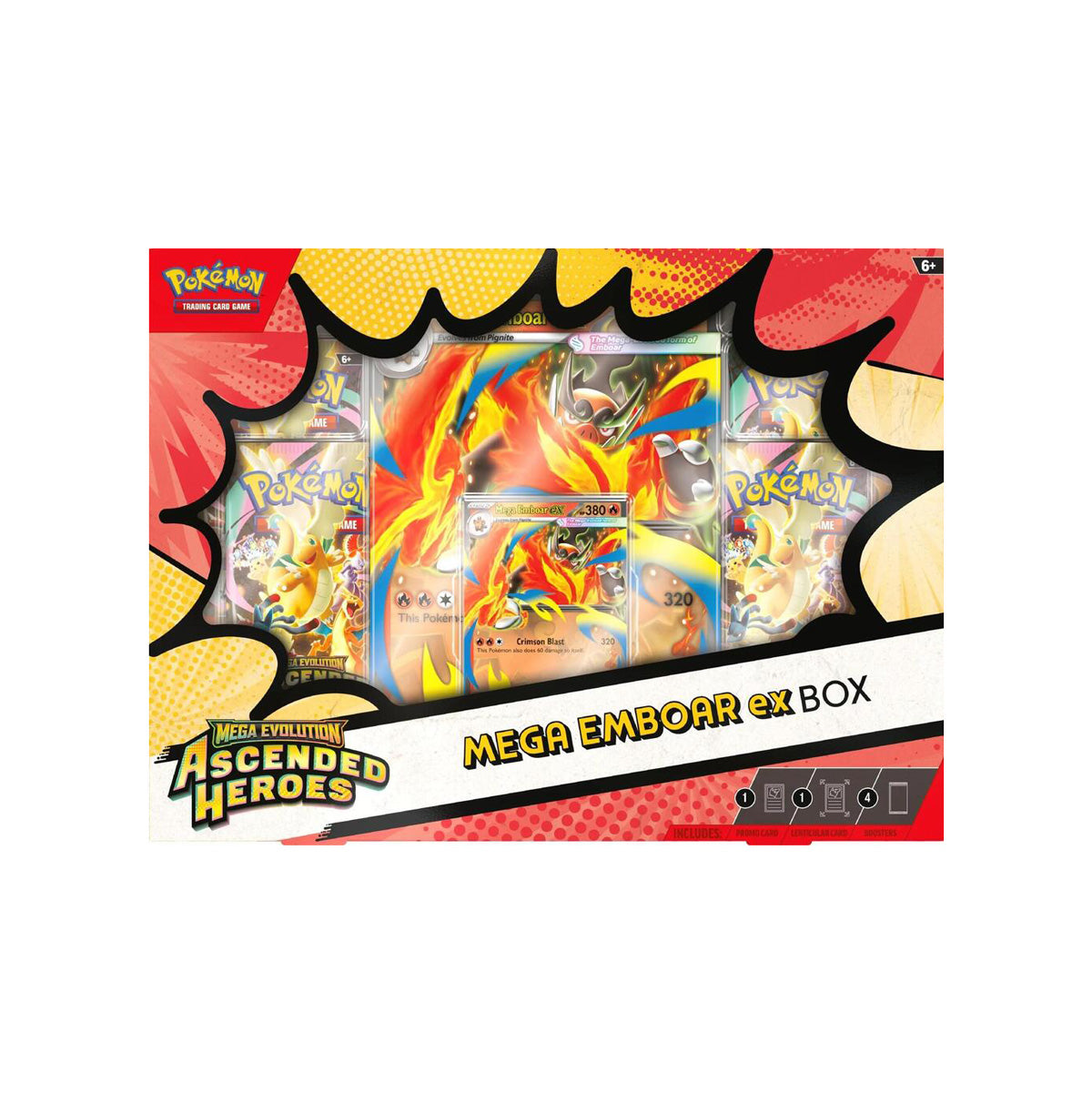 Pokémon TCG: Mega Evolution: Mega ex Box (Style may vary