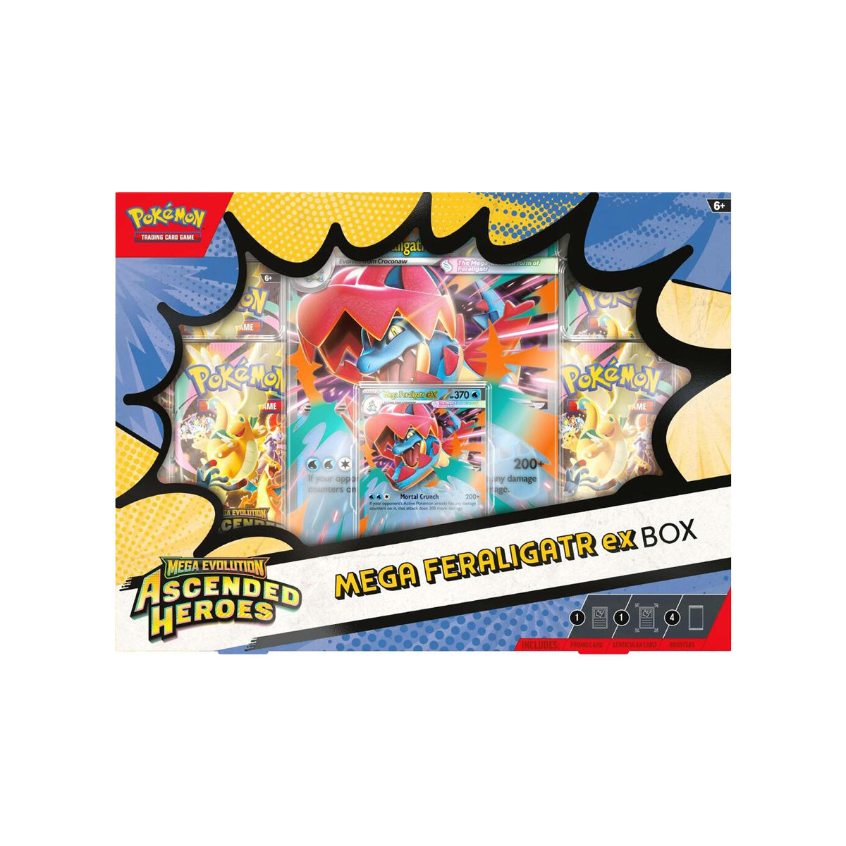 Pokémon TCG: Mega Evolution: Mega ex Box (Style may vary