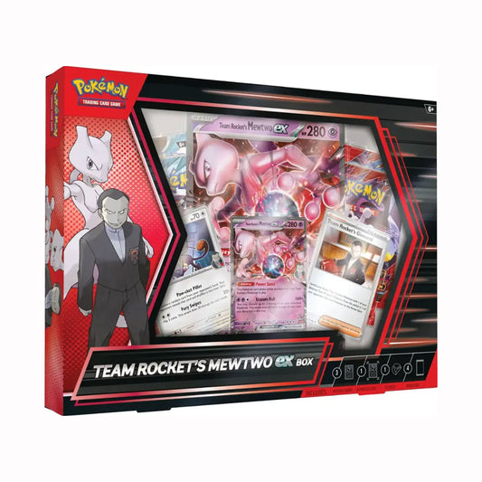 Pokémon TCG: Team Rocket's Mewtwo ex Box