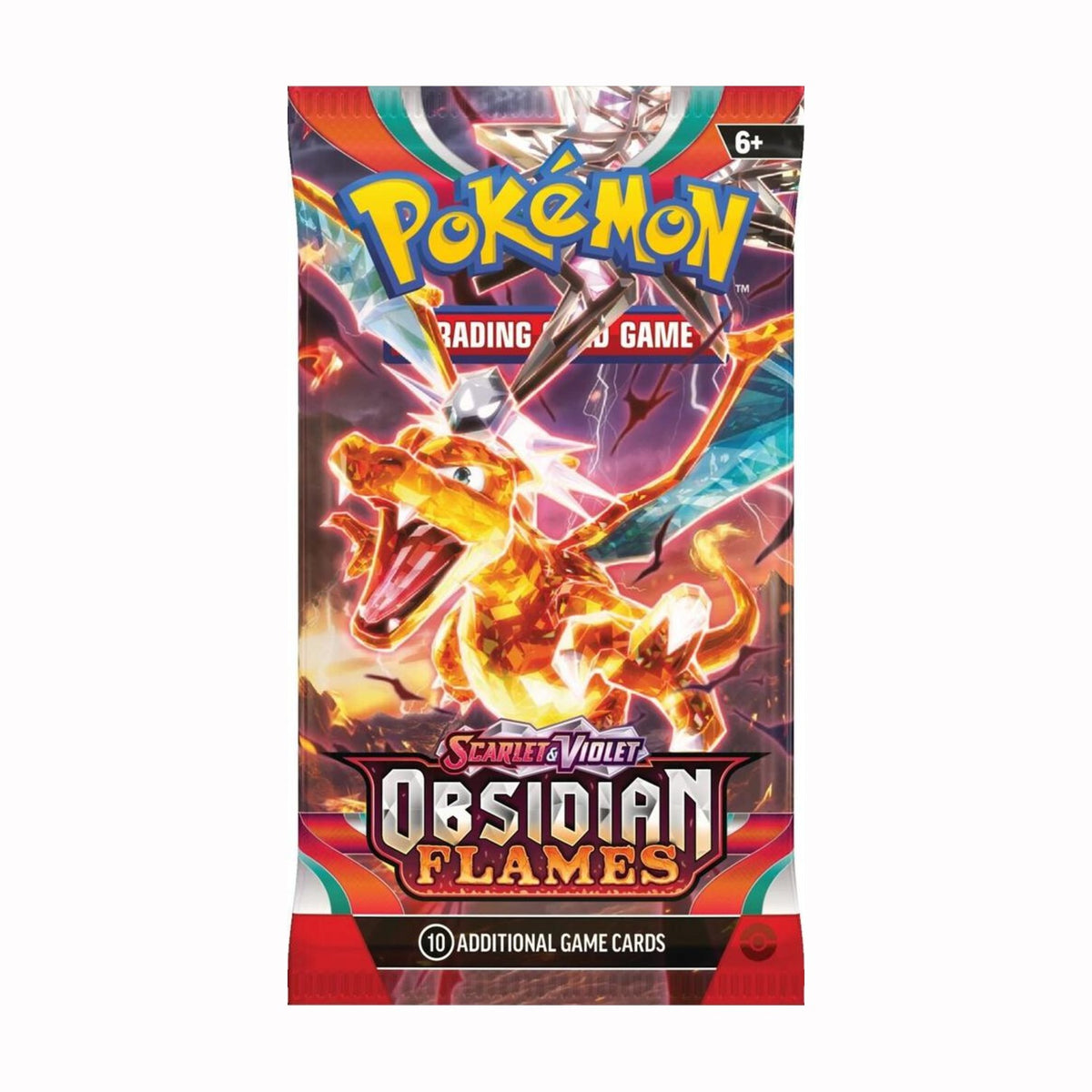 Pokémon TCG Scarlet & Violet Obsidian Flames sealed booster pack