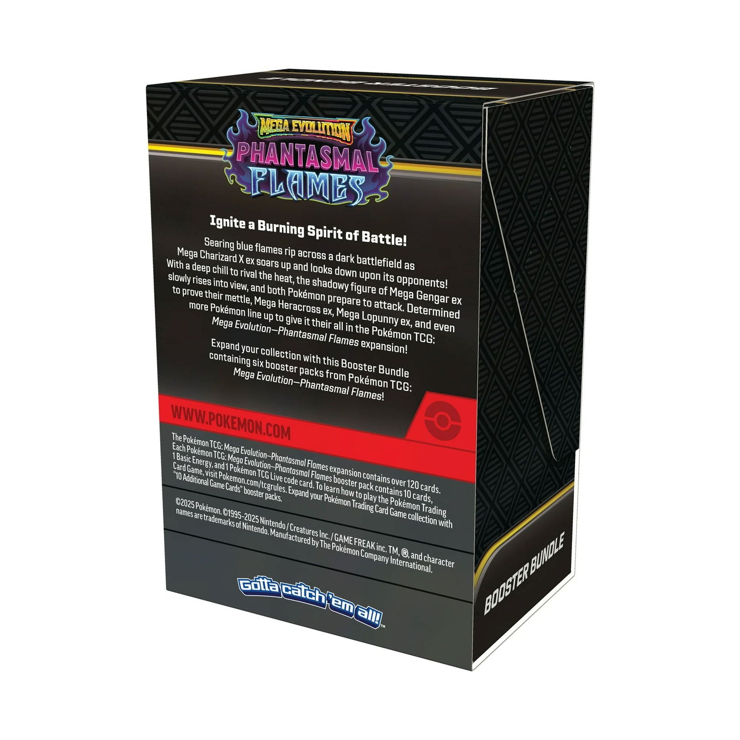 Pokémon TCG: Mega Evolution Phantasmal Flames 6Pk Booster Bundle