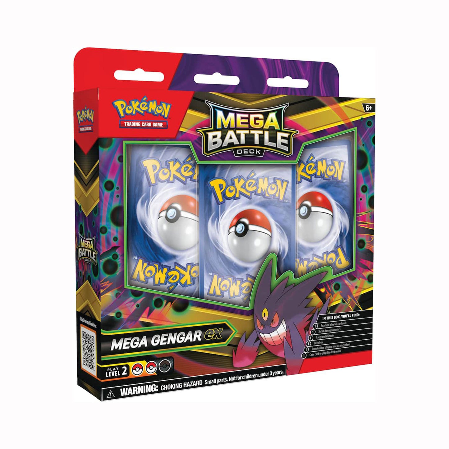 Pokémon TCG: Mega Battle Deck Mega Gengar ex or Mega Diancie ex