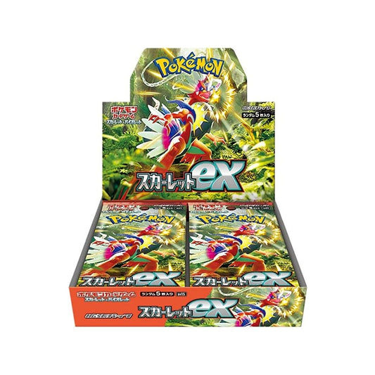 Pokémon TCG: Scarlet ex Boosters (SV1S) Japanese Language Release