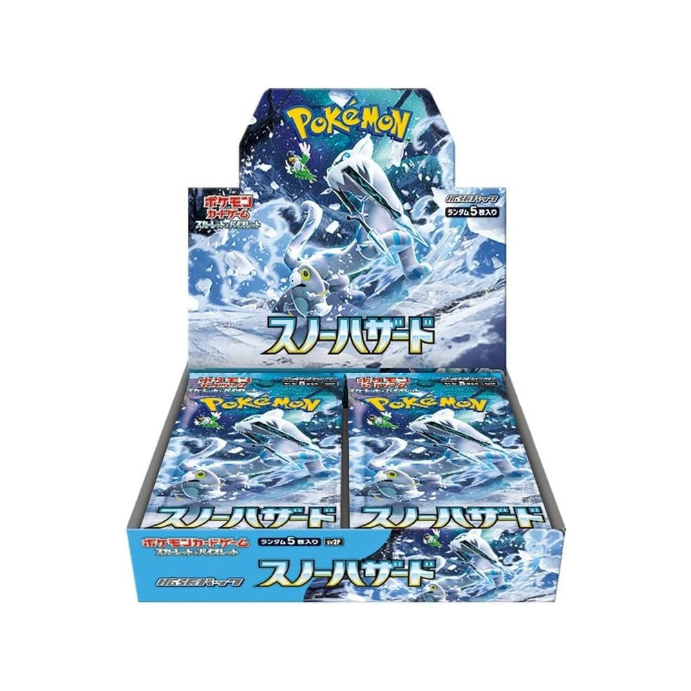 Pokémon TCG: Snow Hazard Boosters (SV2P) Japanese Language Release