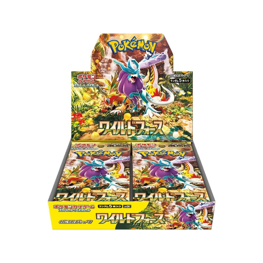 Pokémon TCG: Wild Force Boosters (SV5K) Japanese Language Release