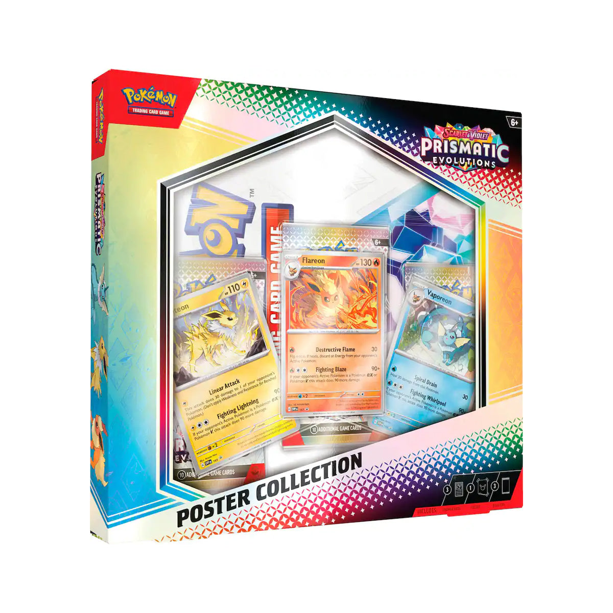 Pokémon TCG: Prismatic Evolutions Poster Collection Box