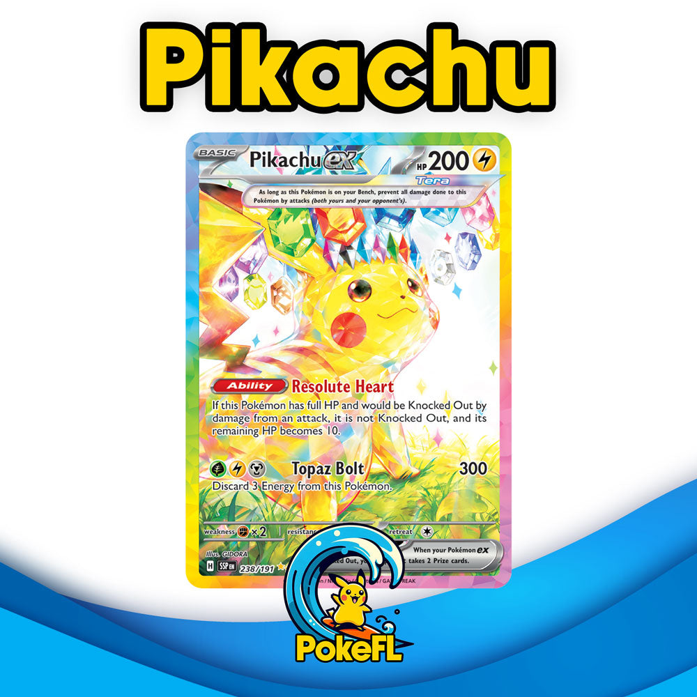 LIVE Opening - (5) Pokémon TCG: Scarlet & Violet - Surging Sparks Booster Packs
