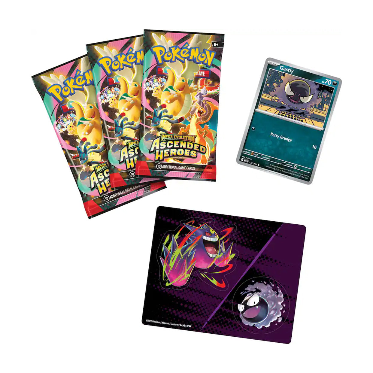 Pokémon TCG: Mega Evolution - Ascended Heroes Tech Sticker Collection - Styles May Vary
