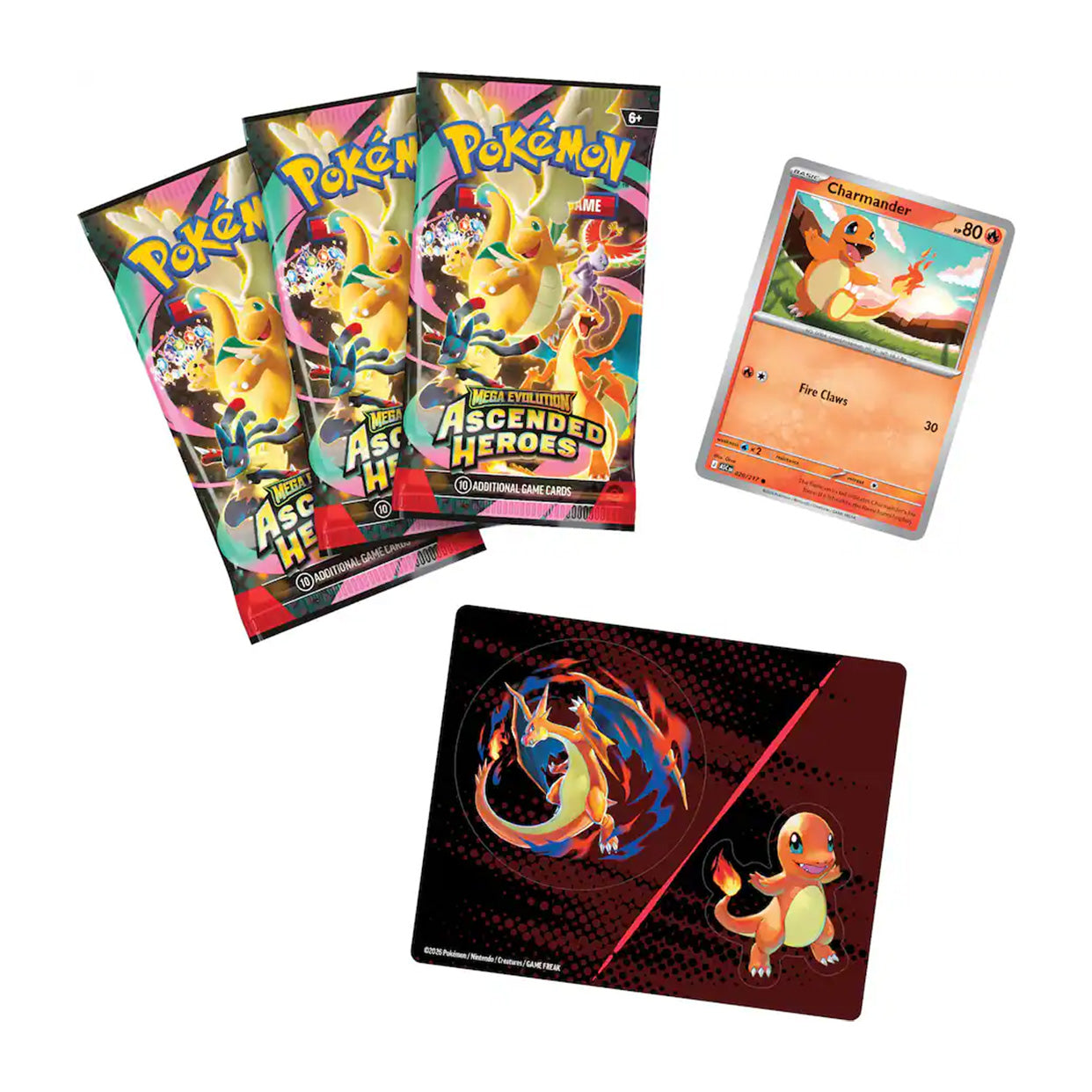 Pokémon TCG: Mega Evolution - Ascended Heroes Tech Sticker Collection - Styles May Vary