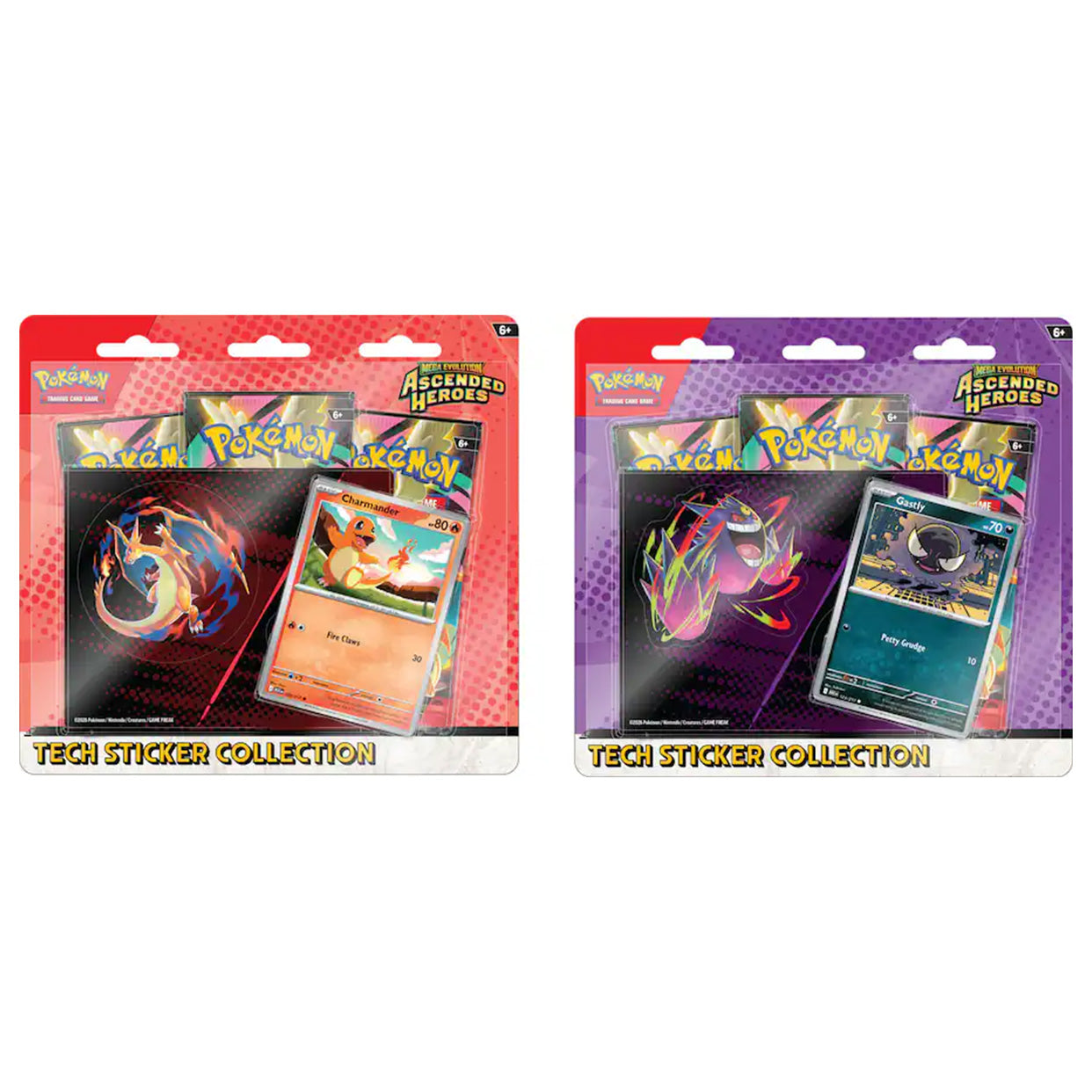 Pokémon TCG: Mega Evolution - Ascended Heroes Tech Sticker Collection - Styles May Vary